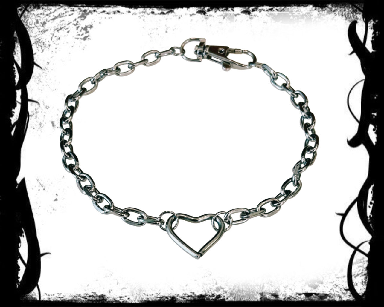 Hearts & Links Chain Necklace